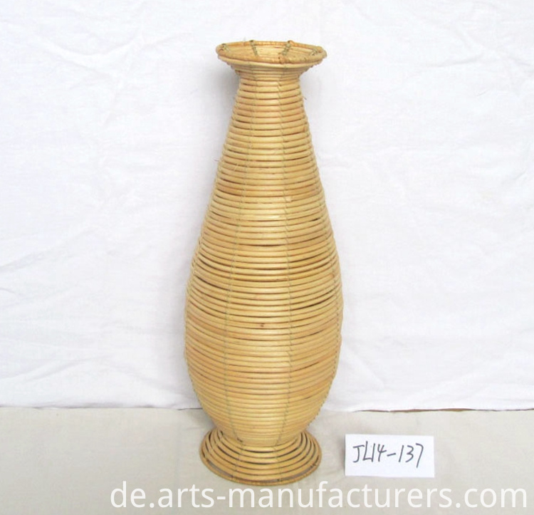 weben blumenkorb weaving flower basket